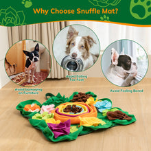 Load image into Gallery viewer, PUHOHUN Snuffle Mat for Dogs - Dog Toys to Keep Them Busy | Dog Puzzle Slow Feeder Treat Toy | Interactive Dog Toys and Dog Feeding Mats | Dog Lick Mat Enhancement
