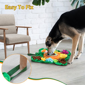 PUHOHUN Snuffle Mat for Dogs - Dog Toys to Keep Them Busy | Dog Puzzle Slow Feeder Treat Toy | Interactive Dog Toys and Dog Feeding Mats | Dog Lick Mat Enhancement